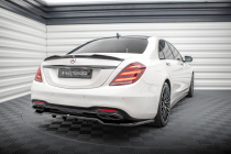 Mercedes S-Klass AMG-Line W222 Facelift 2017-2020 Bakre Splitter / Diffuser med Splitters V.1 Maxton Design